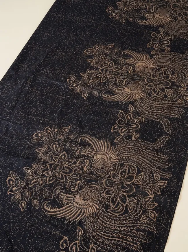 Detail kain batik produksi Pabrik Batik Sragen